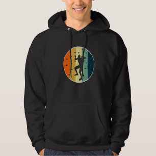 Veste À Capuche Escalade graphique rétro Bouldering Rock Climber M