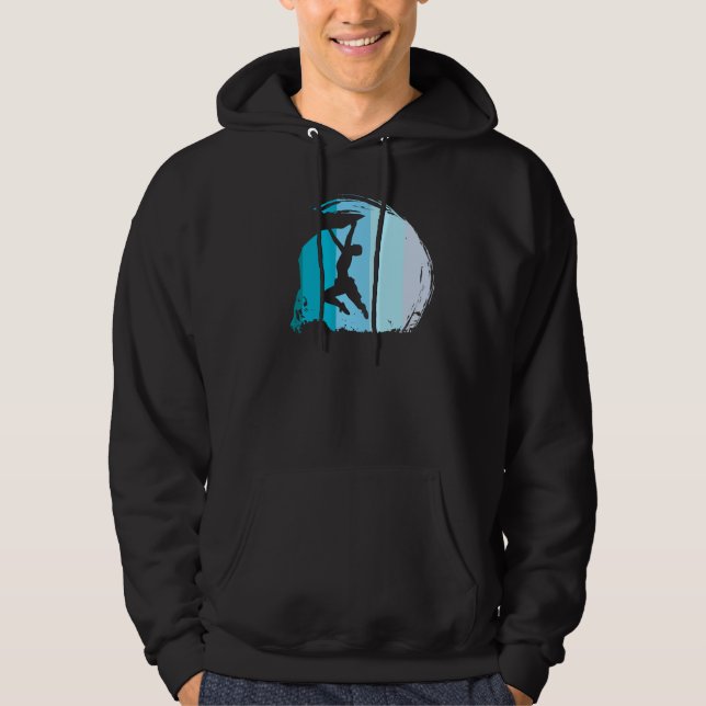 Veste À Capuche Escalade Rétro (Devant)
