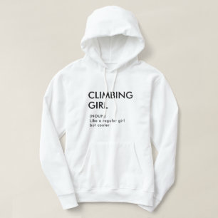 Veste À Capuche Escalade rock cadeau pour elle