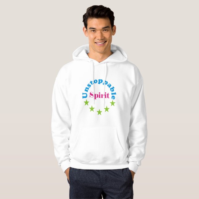 Veste À Capuche esprit indomptable (Devant entier)