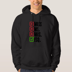 Veste À Capuche Esq Law School Student Future Avocat Avocat Avocat