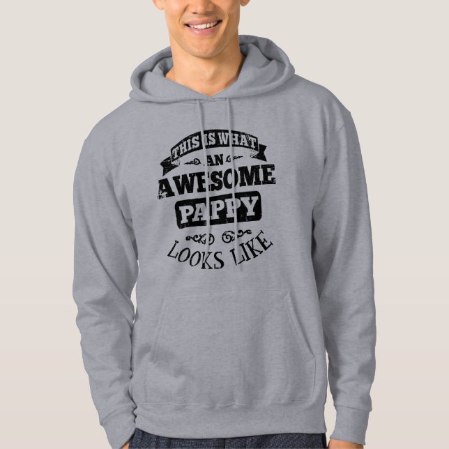 Veste À Capuche Est ce ce que les regards gluants impressionnants (Devant)