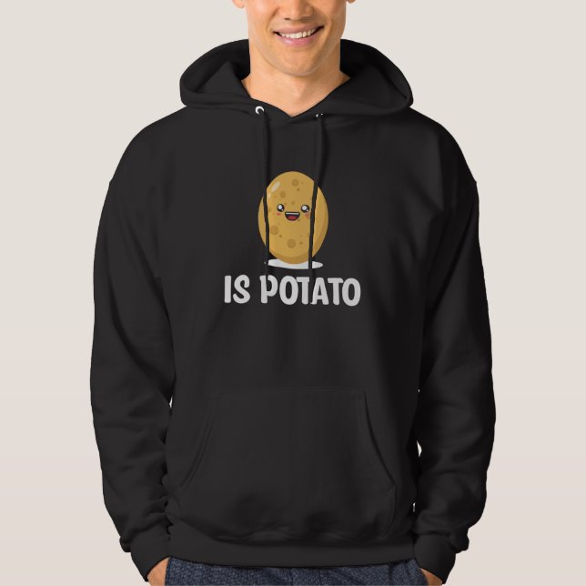 Veste À Capuche Est-ce que les chips de pomme de terre Potato sont (Devant)