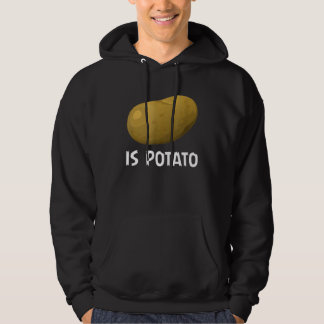 Veste À Capuche Est De La Pomme De Terre Comme On Le Voit Tard Nui
