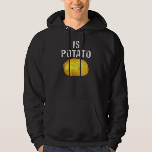 Veste À Capuche Est La Pomme De Terre À La Télévision Comme On Le 