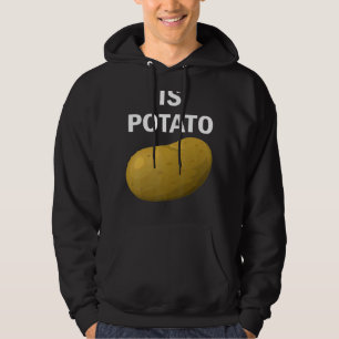 Veste À Capuche Est La Pomme De Terre À La Télévision Comme Vu À L