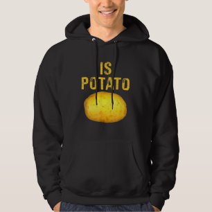 Veste À Capuche Est La Pomme De Terre À La Télévision Comme Vue À 
