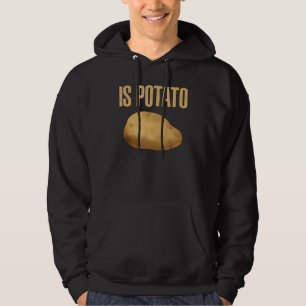 Veste À Capuche Est La Pomme De Terre Comme On Le Voit À La Télévi