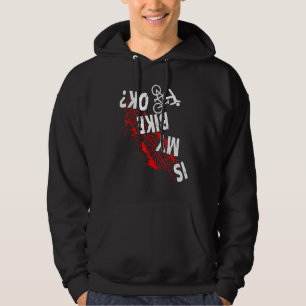 Veste À Capuche Est Mon Vélo Ok Cyclisme Stunt Downhill Bicycle Ri