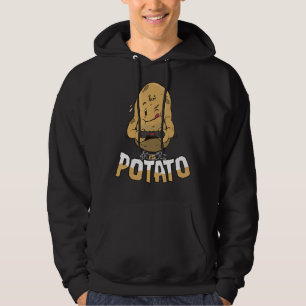 Veste À Capuche Est Potato Gamer De Pomme De Terre Comme Vu Sur Te