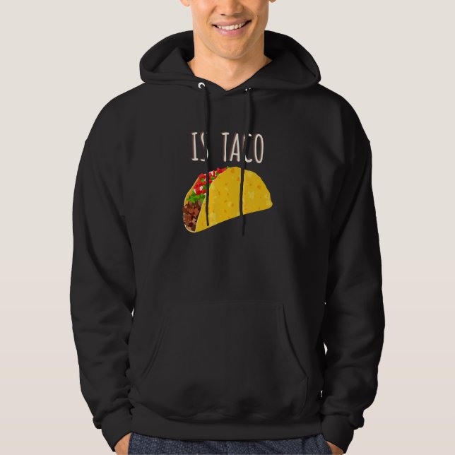 Veste À Capuche Est Taco Comme Vu Sur La Tate Night Television Pre (Devant)