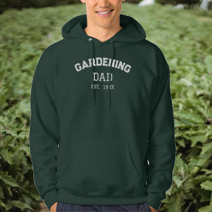 Veste À Capuche Etabli Dans 19XX Jardinage Papa
