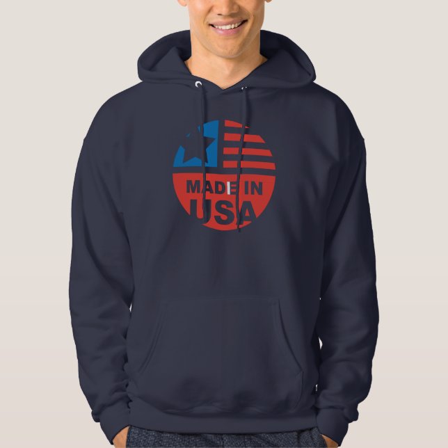 Veste À Capuche États-Unis Fait aux États-Unis (Devant)