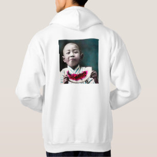 Veste À Capuche Été en vieille pastèque de cru du Japon