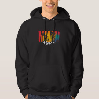 Veste À Capuche Été tropical de Miami Beach