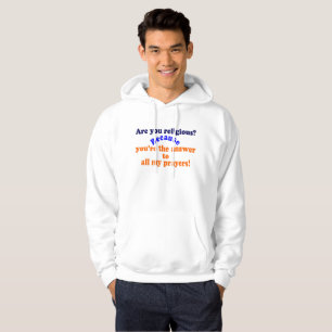 Veste À Capuche 😁 ✔ êtes-vous religieuse ? Parce que...