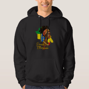 Veste À Capuche Ethiopie Afrique Drapeau Fière Amour Melanin