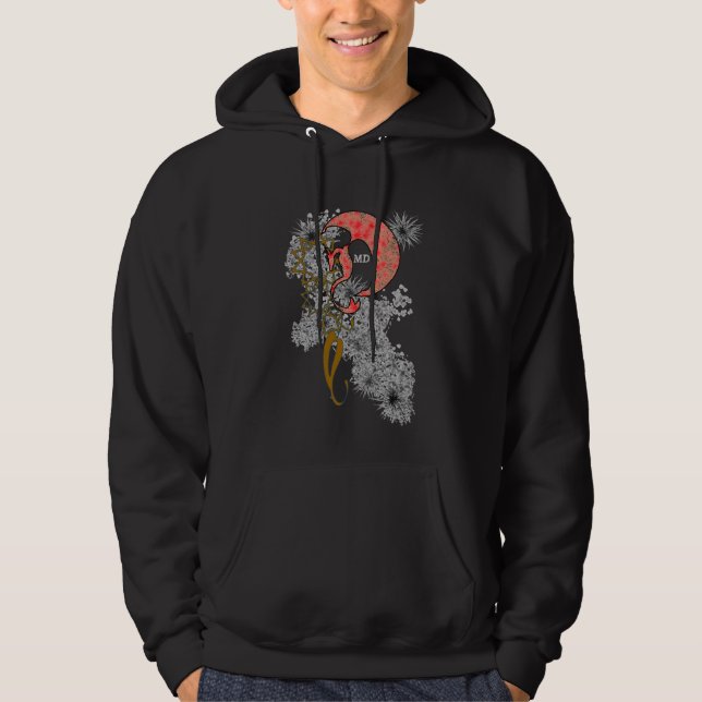 Veste À Capuche Étoile Hoody de dragon (Devant)