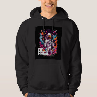 Veste À Capuche ÊTRE GRATUIT Conception des astronautes