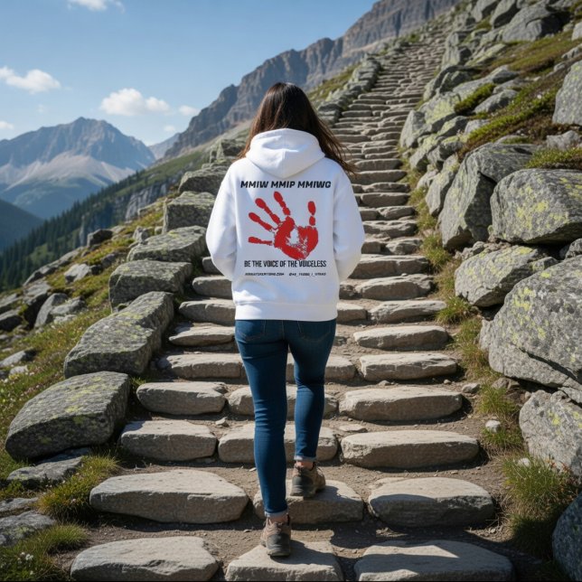 Veste À Capuche Être la voix des sans voix (Créateur téléchargé)