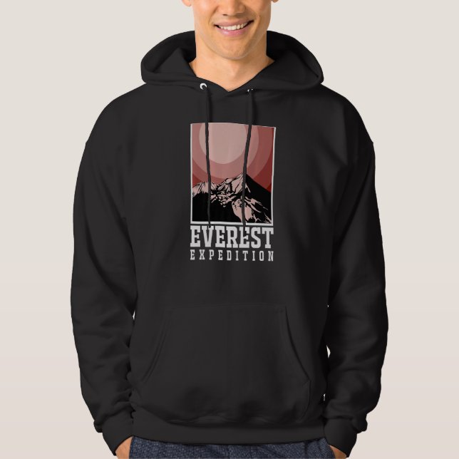 Veste À Capuche Everest Expéditions Mountain Exploration Aventure (Devant)