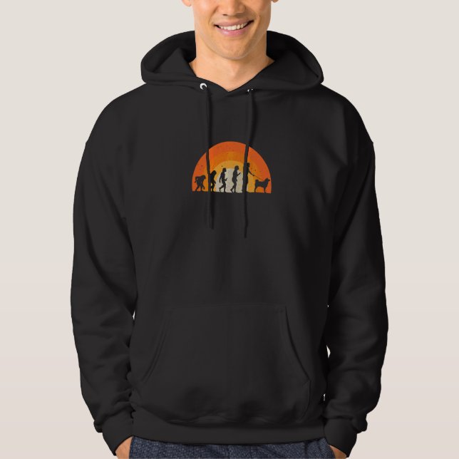 Veste À Capuche Évolution Akita Coucher de soleil   (Devant)