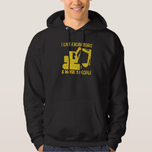 Veste À Capuche Excavatrice Cool Pour Hommes Femmes Opéra Équipeme