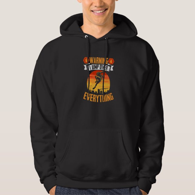 Veste À Capuche Exécuter Sauter Freerunning Obstacle Parcours acro (Devant)