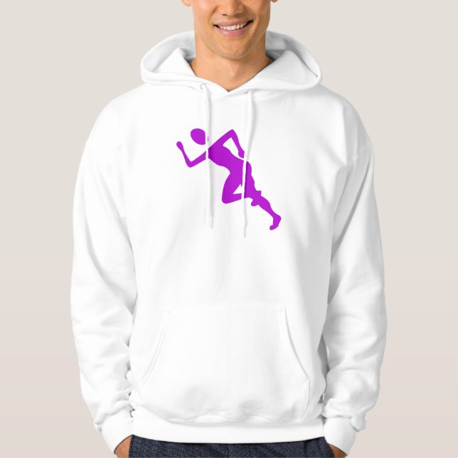 Veste À Capuche Exécution - Violet (Devant)