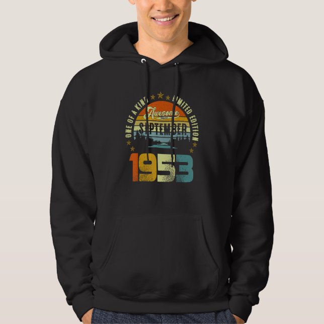 Veste À Capuche Exemplaire Unique Édition Limitée 69 Ans Incroyabl (Devant)