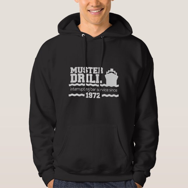 Veste À Capuche Exercice d'évacuation hommes - Service de bar inte (Devant)