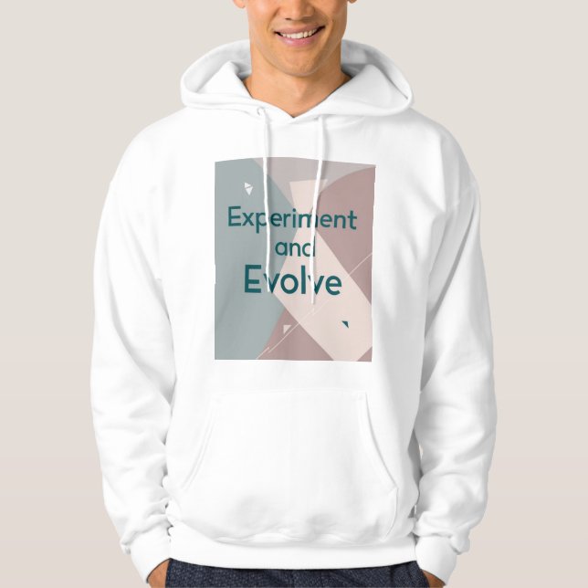 Veste À Capuche Expérimentez et évoluez (Devant)