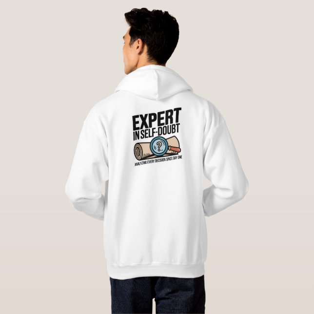Veste À Capuche Expert en doute de soi (Dos entier)