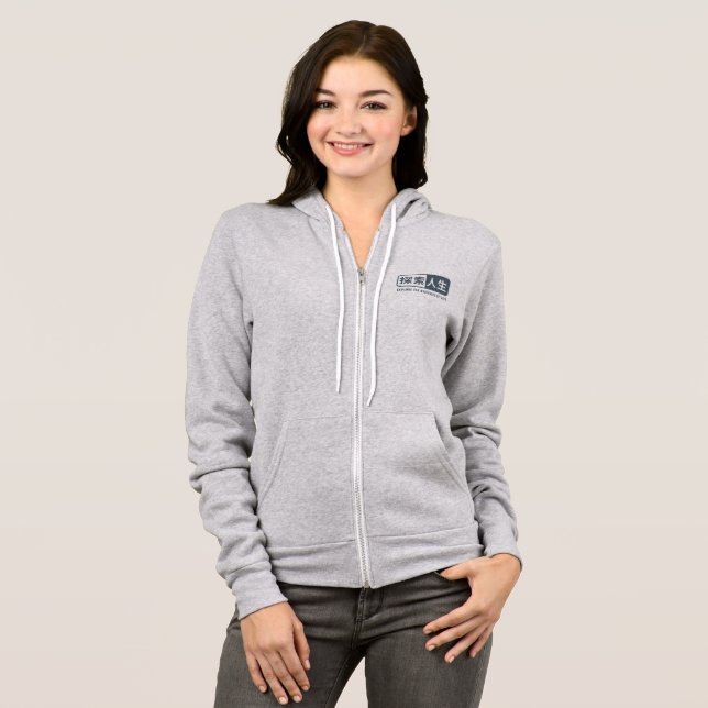 Veste À Capuche Explorez la vie | Femme Full-zip (Devant entier)