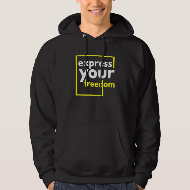 Veste À Capuche Express votre liberté (Devant)