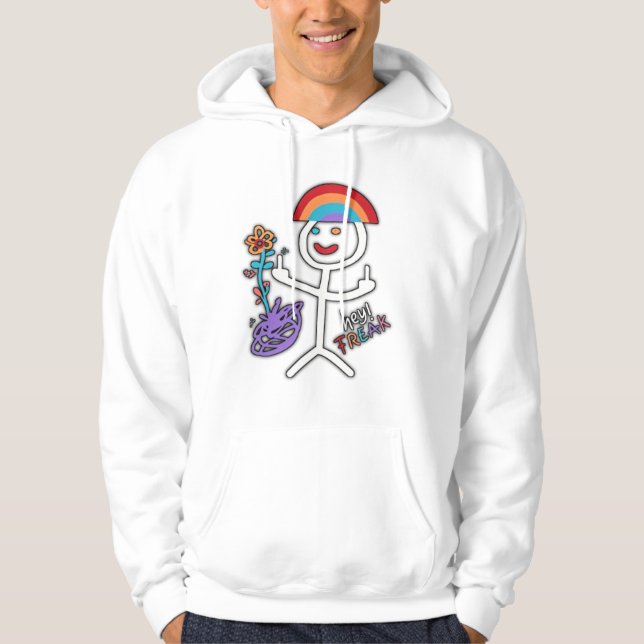 Veste À Capuche Expressions gênantes (Devant)