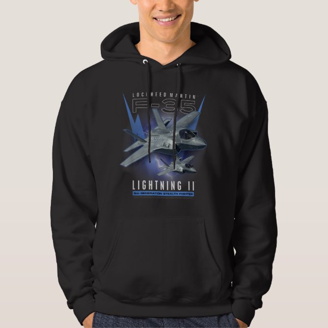 Veste À Capuche F-22 Raptor Stealth Air Superiority Fighter (Devant)
