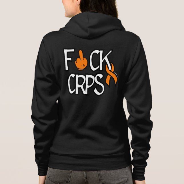 VESTE À CAPUCHE F#CK CRPS (Dos)