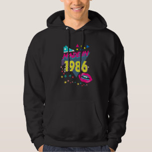 Veste À Capuche Fabriqué En 1986 36e anniversaire 80s 90s 1990s 19