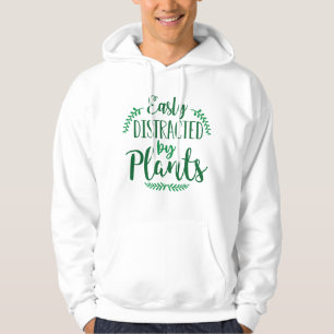 Veste À Capuche Facilement Distrait Par Les Plantes