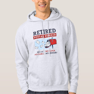 Veste À Capuche Facteur retraité retraite de la poste