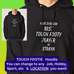 Veste À Capuche Fair Dinkum MEILLEUR JOUEUR FOOTY TOUCH à Straya