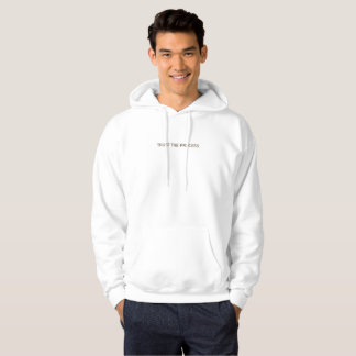 VESTE À CAPUCHE FAIRE CONFIANCE AU PROCESSUS