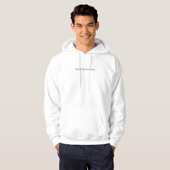 VESTE À CAPUCHE FAIRE CONFIANCE AU PROCESSUS (Devant entier)