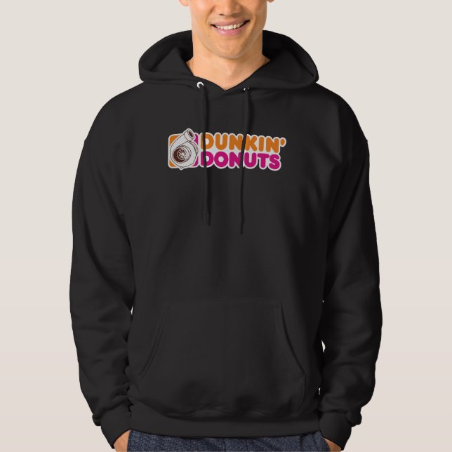 Veste À Capuche Faire des Donuts - Amusing Passionné de Course et  (Devant)