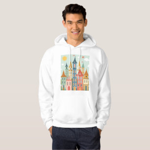 Veste À Capuche Fairytale Ville colorée