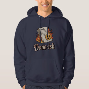 Veste À Capuche Fait-ish   Humeur d'épuisement mental  