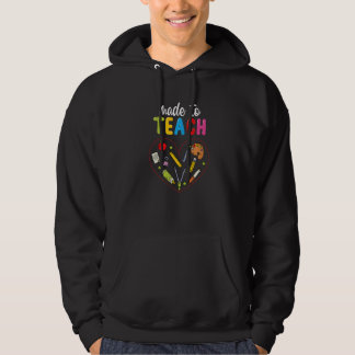 Veste À Capuche Fait Pour Apprécier L'Enseignant