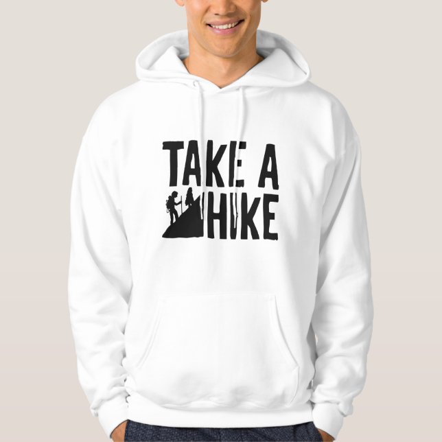 Veste À Capuche Faites Une Randonnée (Devant)