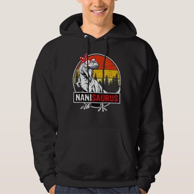 Veste À Capuche Fami de la mère de Nanisaurus Rex Dinosaur Nani Sa (Devant)